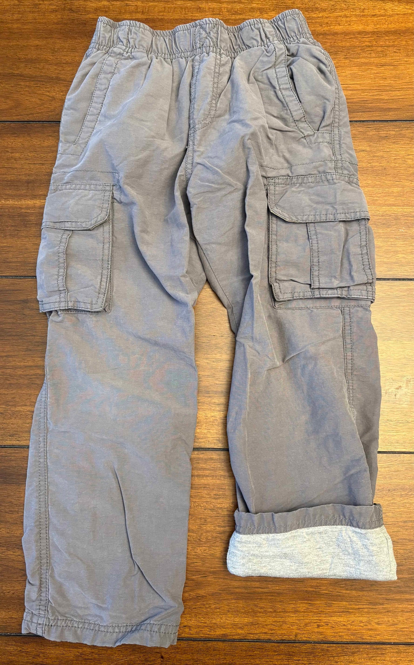 Seller #210 Tucker & Tate Boys Size 5 Dark Gray Lined Cargo Pants