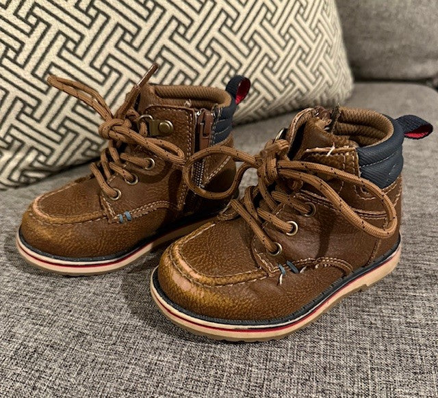 Seller #79 | Toddler Boy Brown Boots | Toddler Size 6