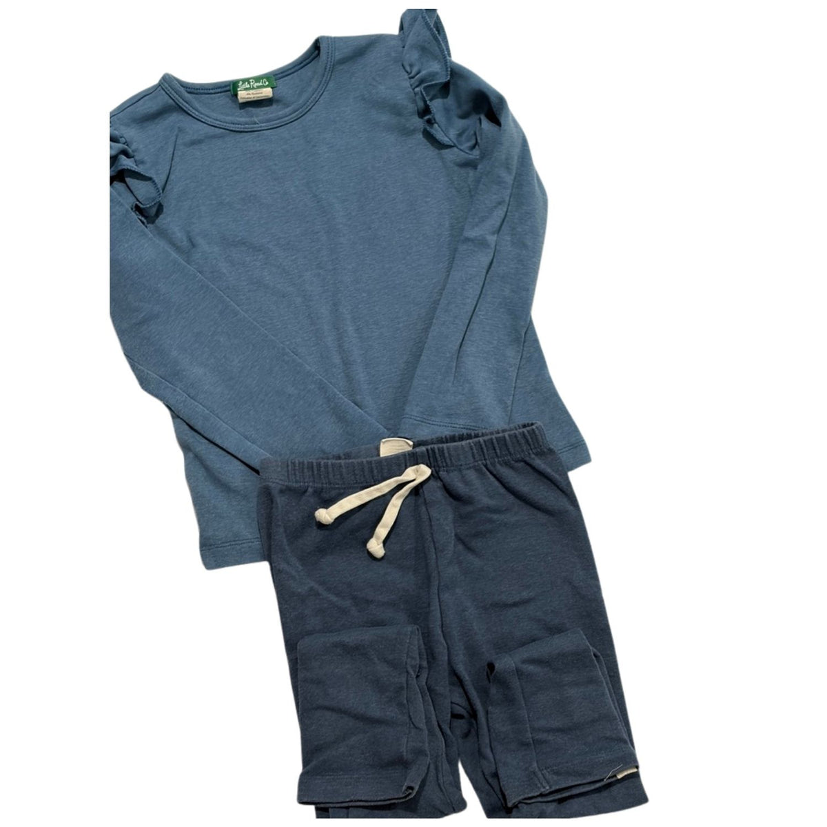 #88 | Girls | 4T | Little Road Co. | Denim Outfit Set