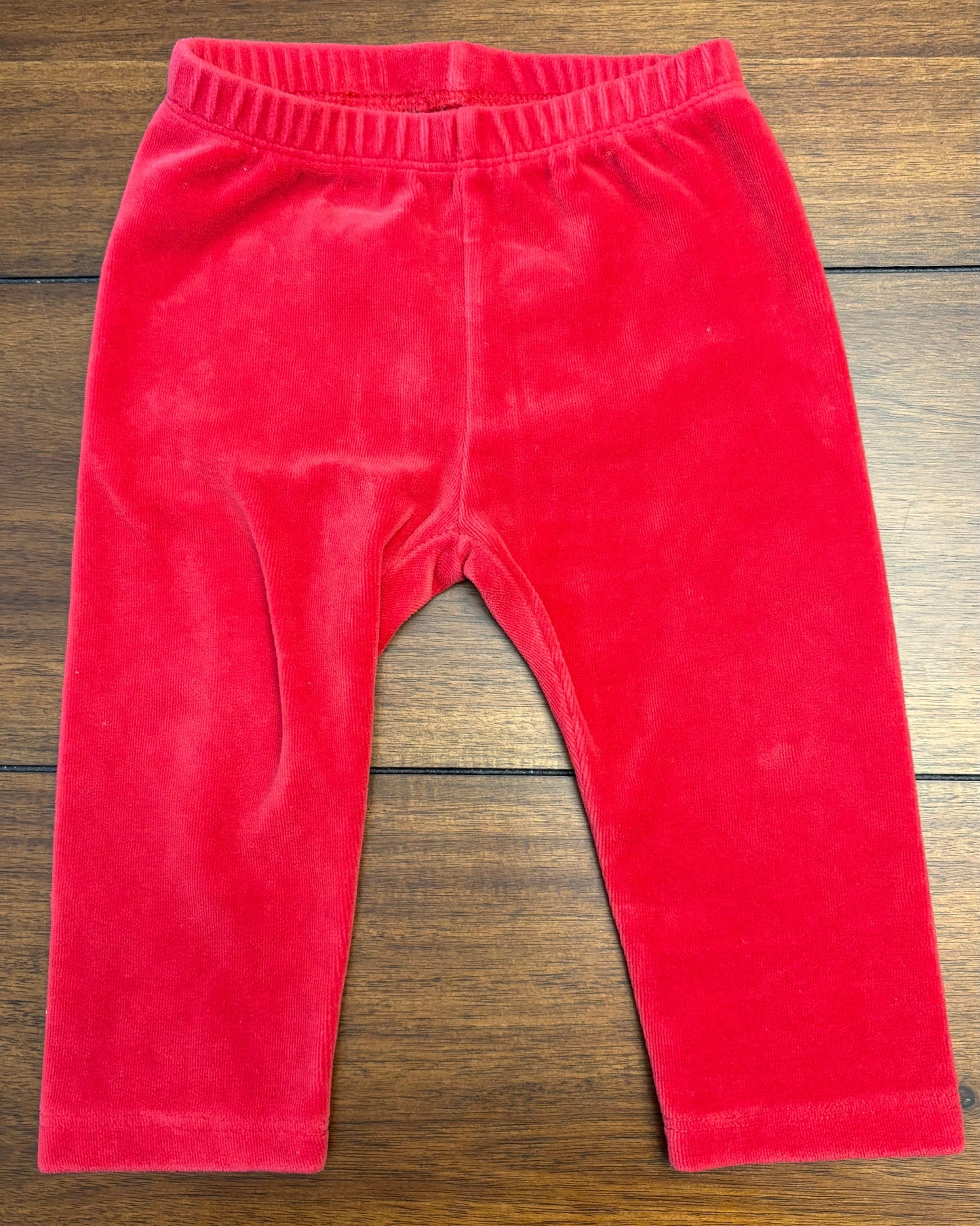Seller #210 Baby Gap Girls Size 12-18M Red Velvet Pants