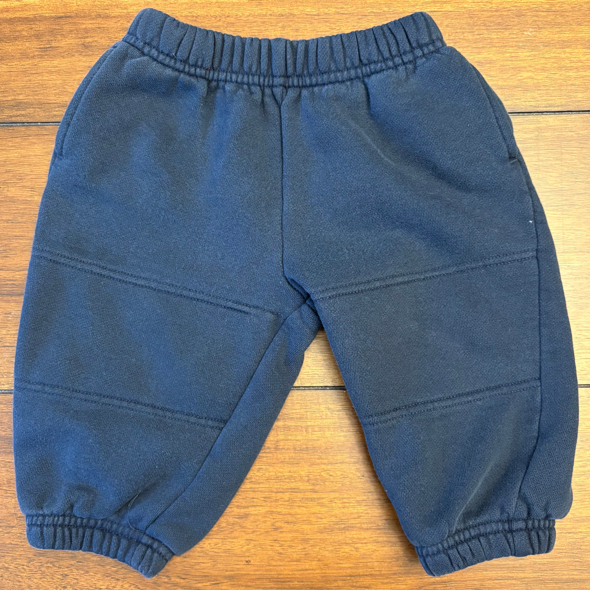 #197 Land's End Boys Size 3-6M Navy Sweatpants