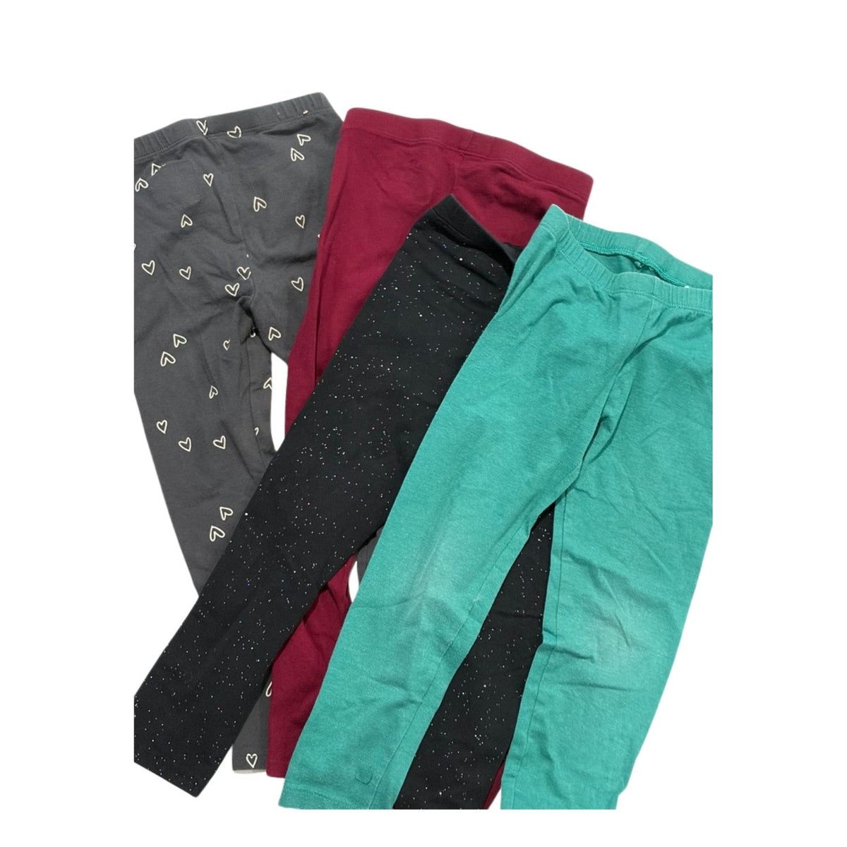 #88 | Girls | 4T | Mixed Brands | Leggings Set