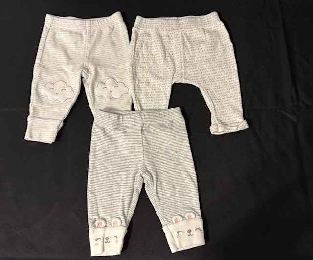 Seller #141 Set of 3 pants GUC size 3M SR
