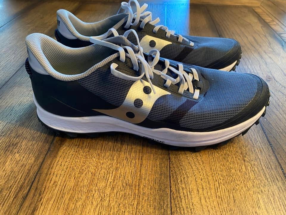 #180 Mens Shoe Size 12 Saucony Navy Sneakers