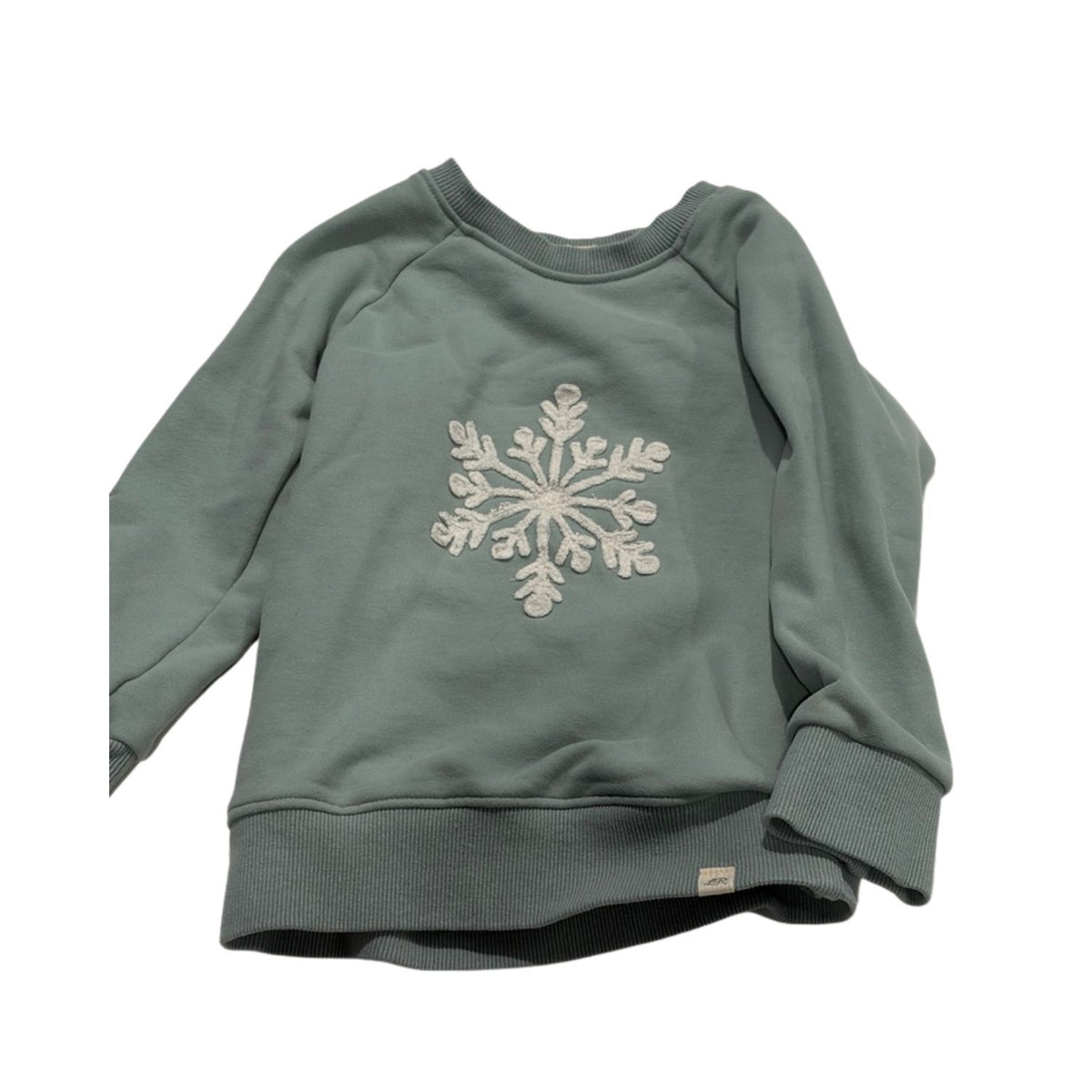 #88 | Girls | 5T | Little Road Co. | Snowflake Sweatshirt