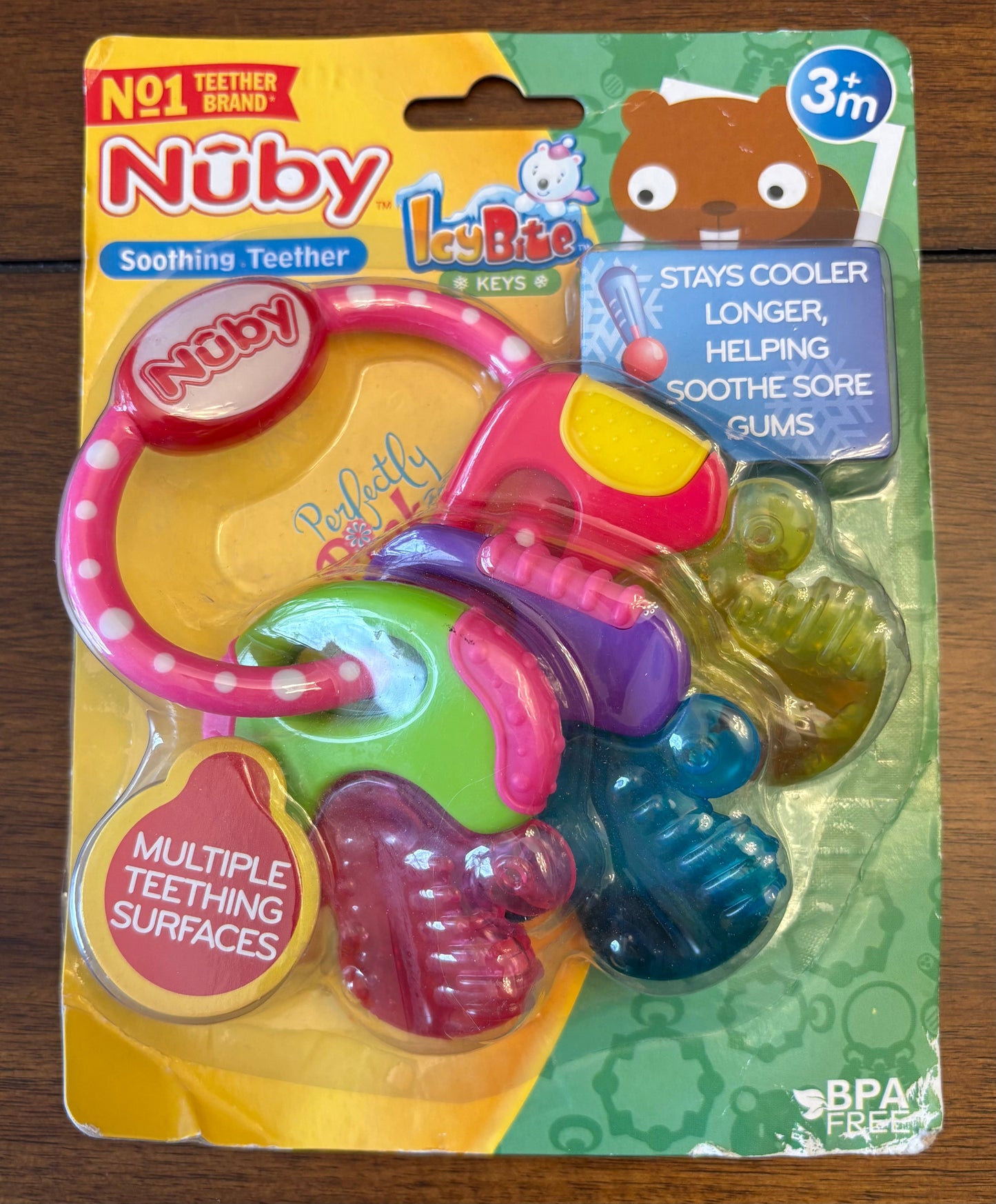 Seller #210 Nuby Soothing Teether NWT
