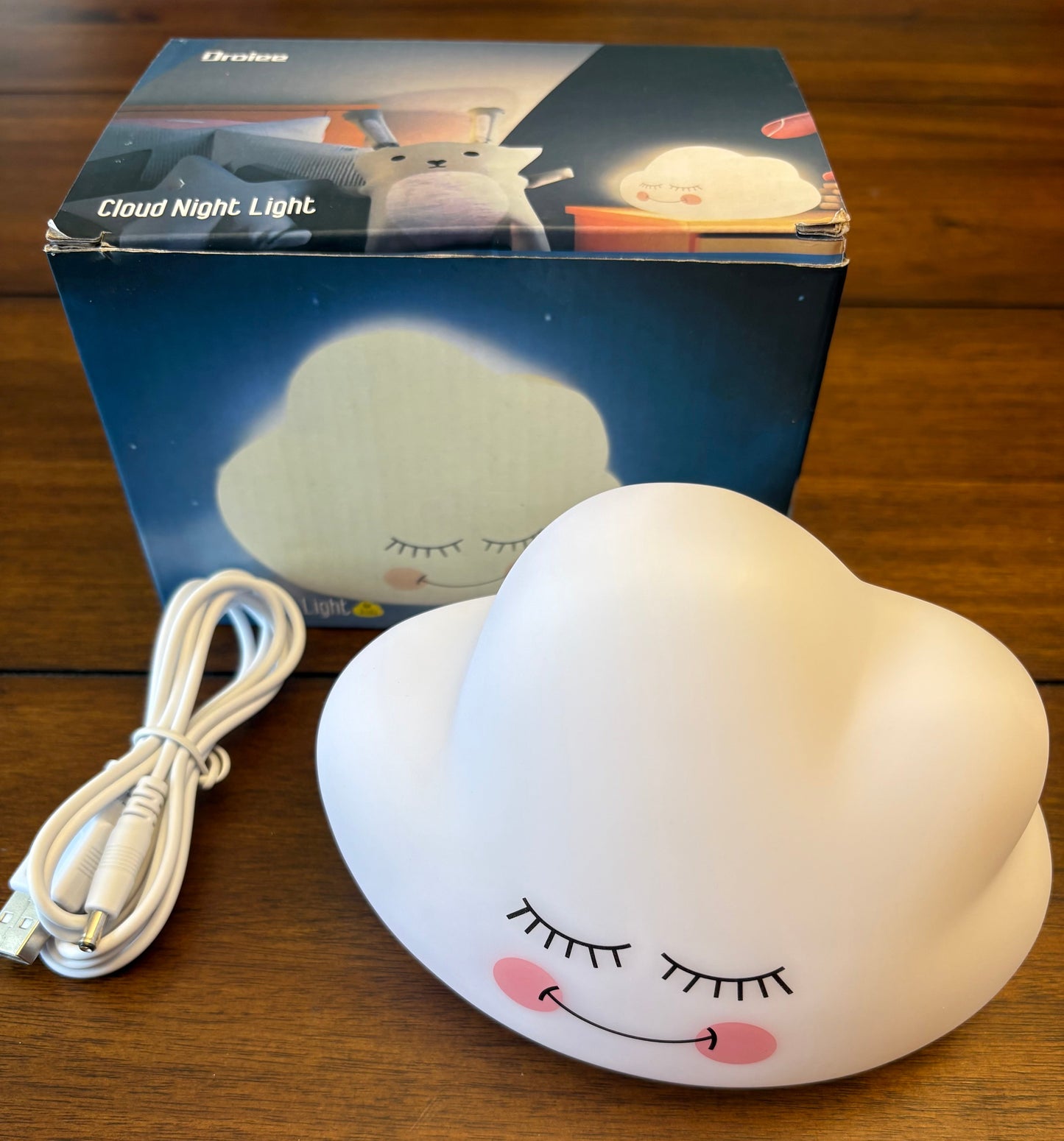 REDUCED Seller #210 Droiee White Cloud Night Light NWT