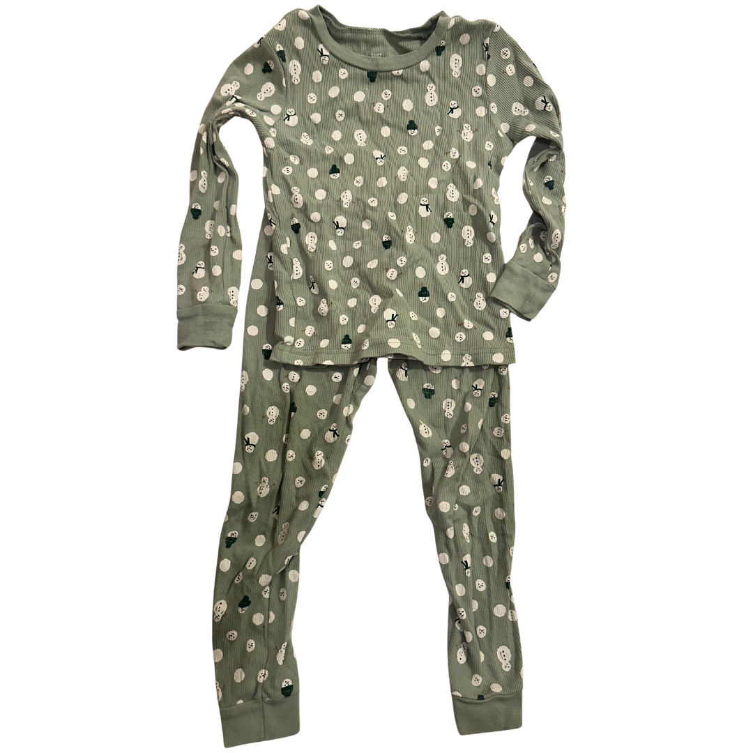 Seller 48- Carters Snowman Pajamas Boys Size 5T