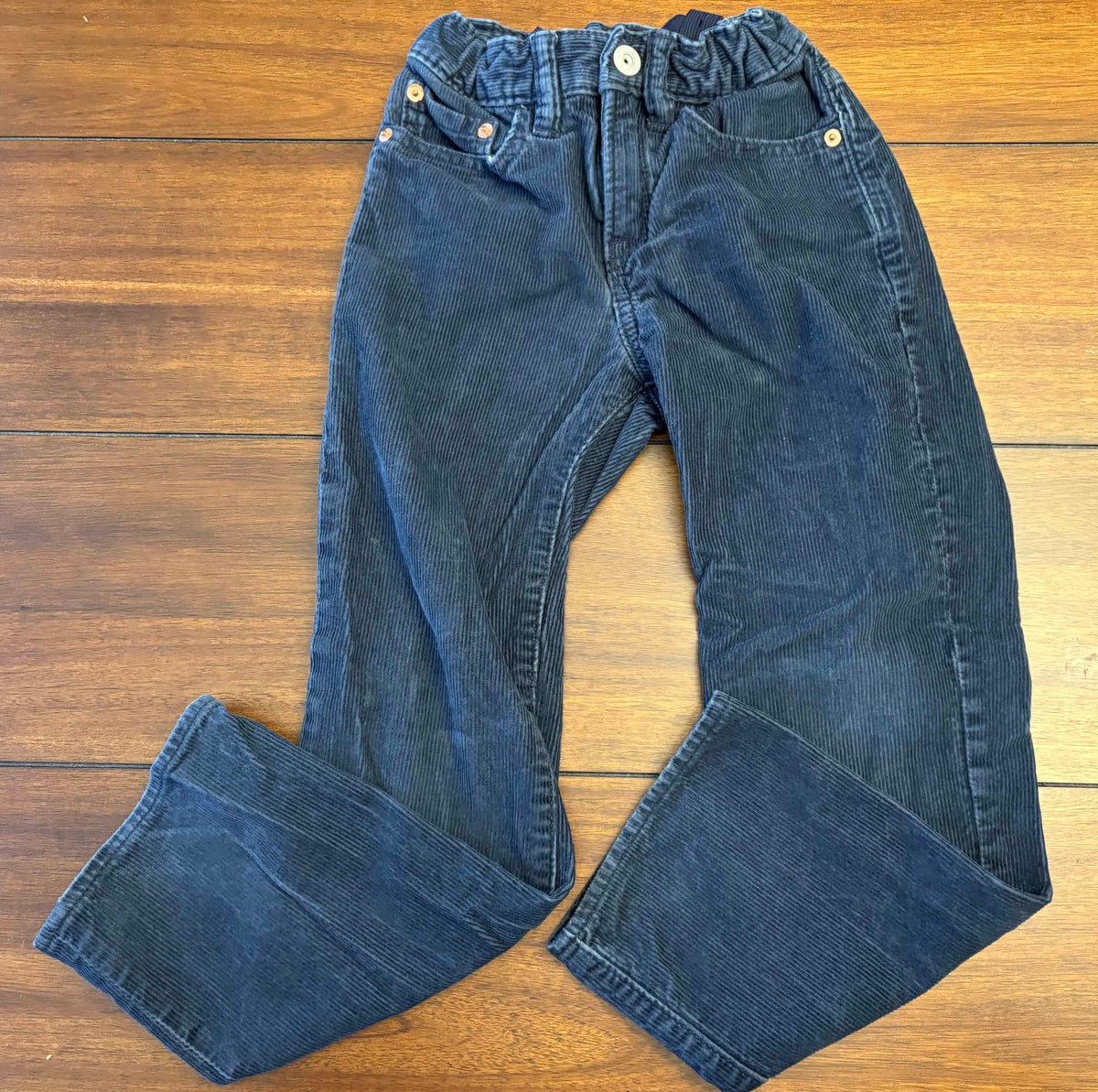 #197 Gap Boys Size 6 Navy Corduroy Pants