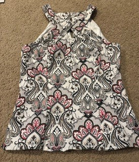 Reduced Seller #62 Women's White House Black Market sleeveless top sz 4 EUC