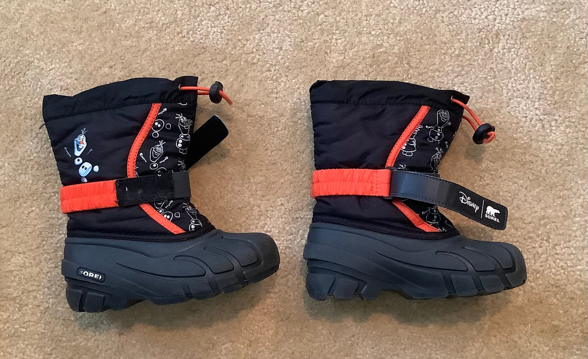 #130 Sorel Olaf Snow Boots Sz 12 Like New