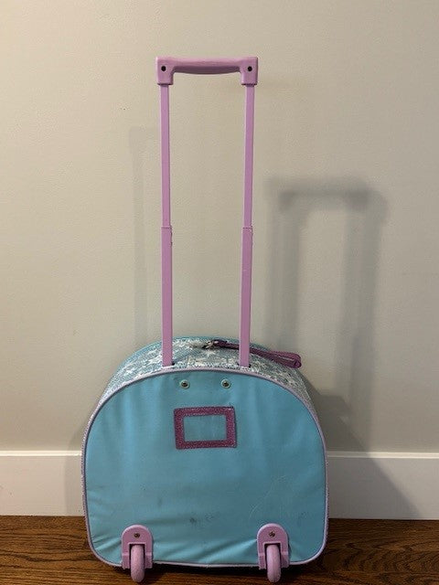 REDUCED #141 Frozen Sequin Suitcase GUC
