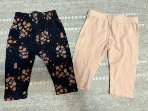 Seller 183 - Girls 3-6 Month Pant Bundle (Set of 2) VGUC