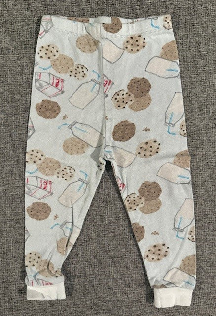 Seller #79 | Burt's Bees Baby Milk & Cookies 2 Piece Pajamas | Toddler 18mo