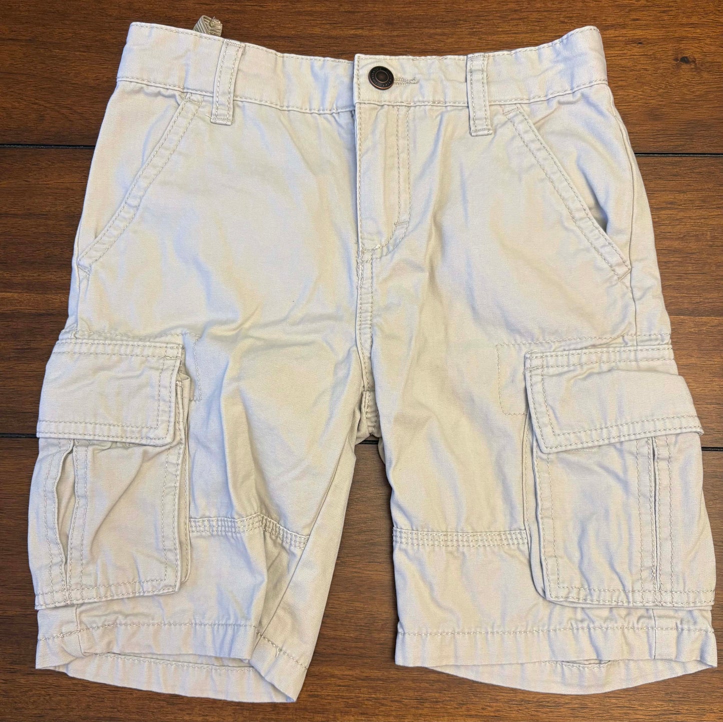 Seller #210 Tucker & Tate Boys Size 6 Light Khaki Cargo Shorts