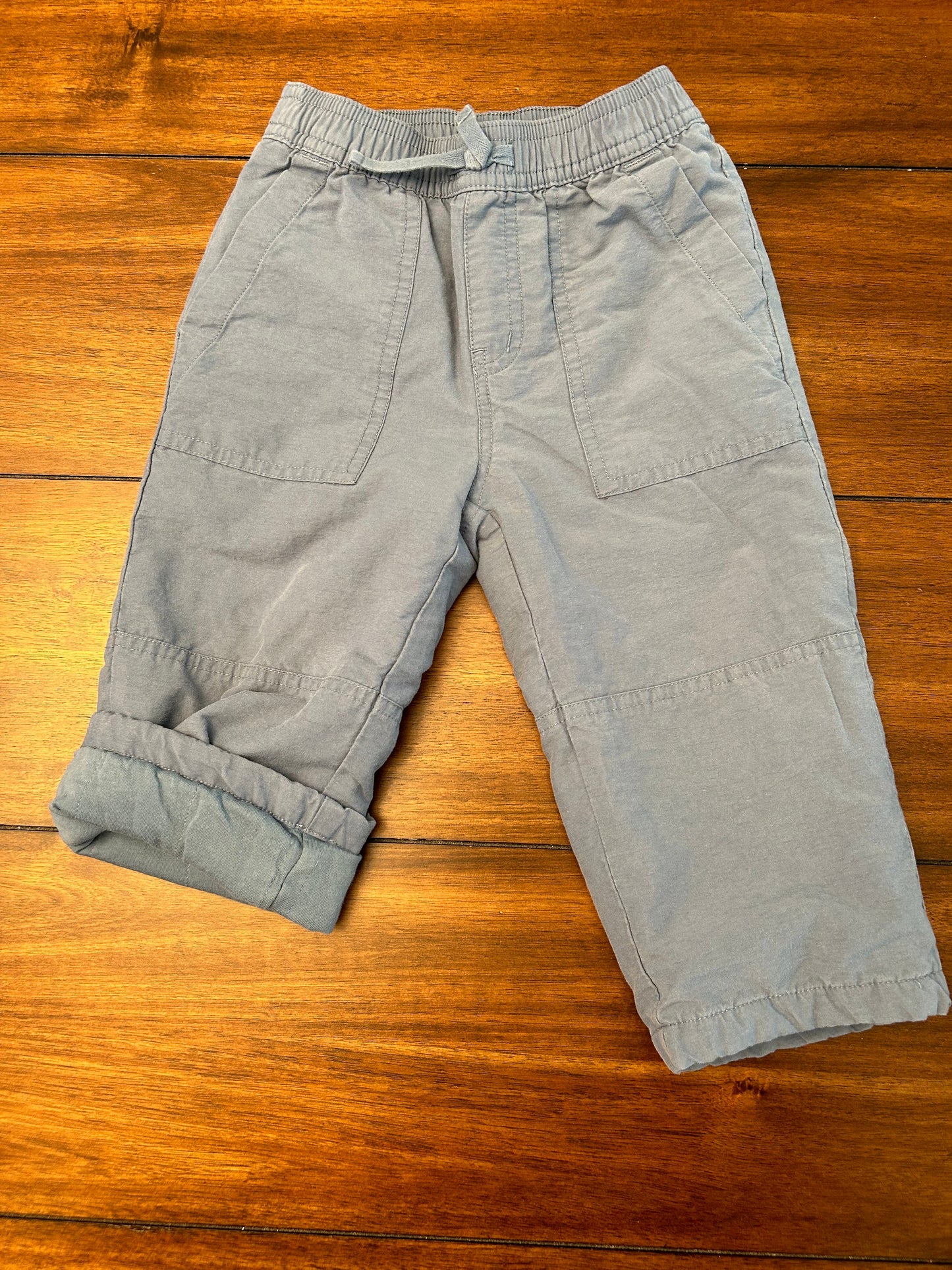 Seller #210 Janie & Jack Boys Size 2T Blue & White Polar Bear Sweater, Plaid Long Sleeve Button Down Dress Shirt and Lined Pants Set