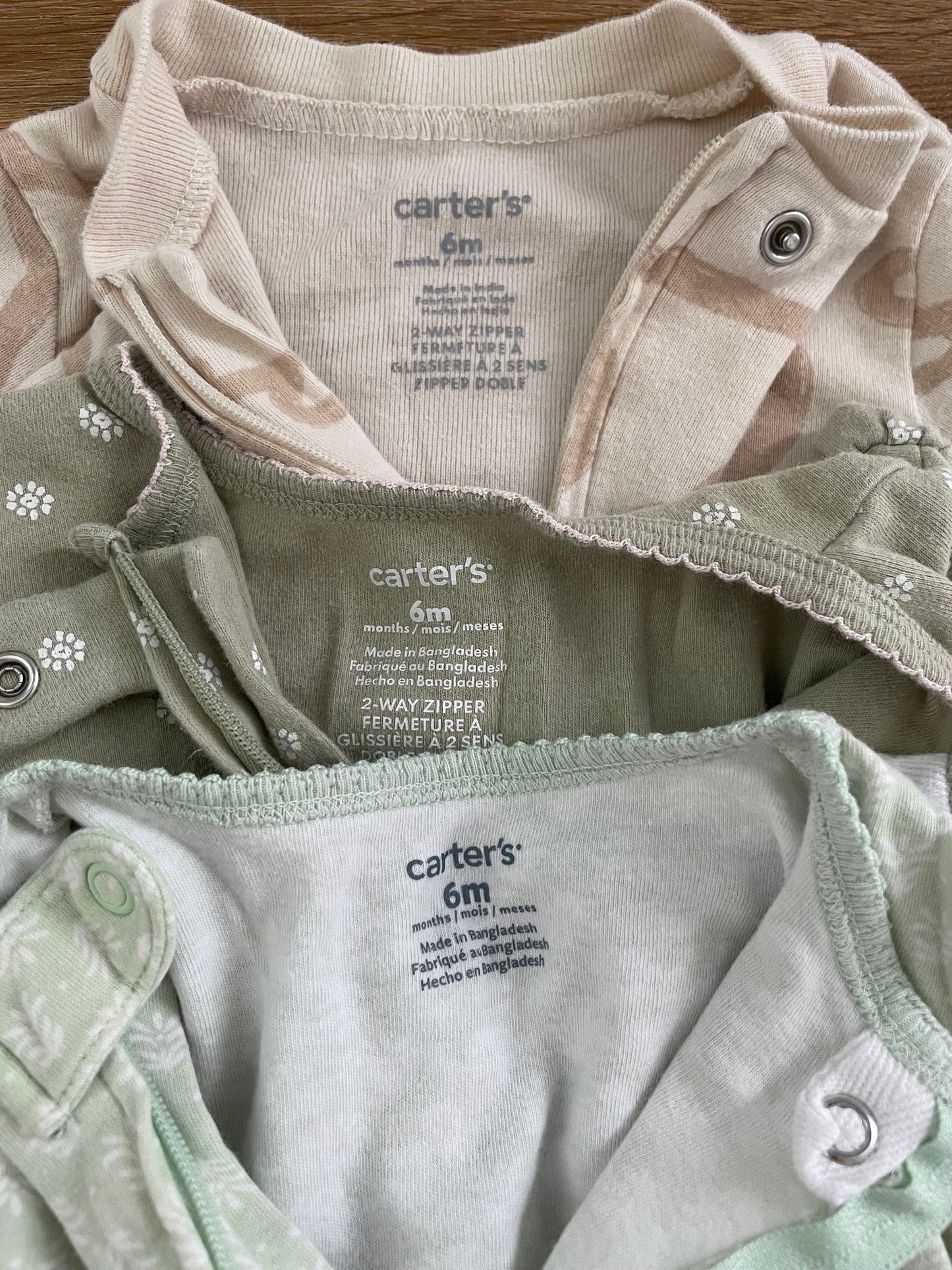 #6 - Girls Carter's Pajamas, 6 months