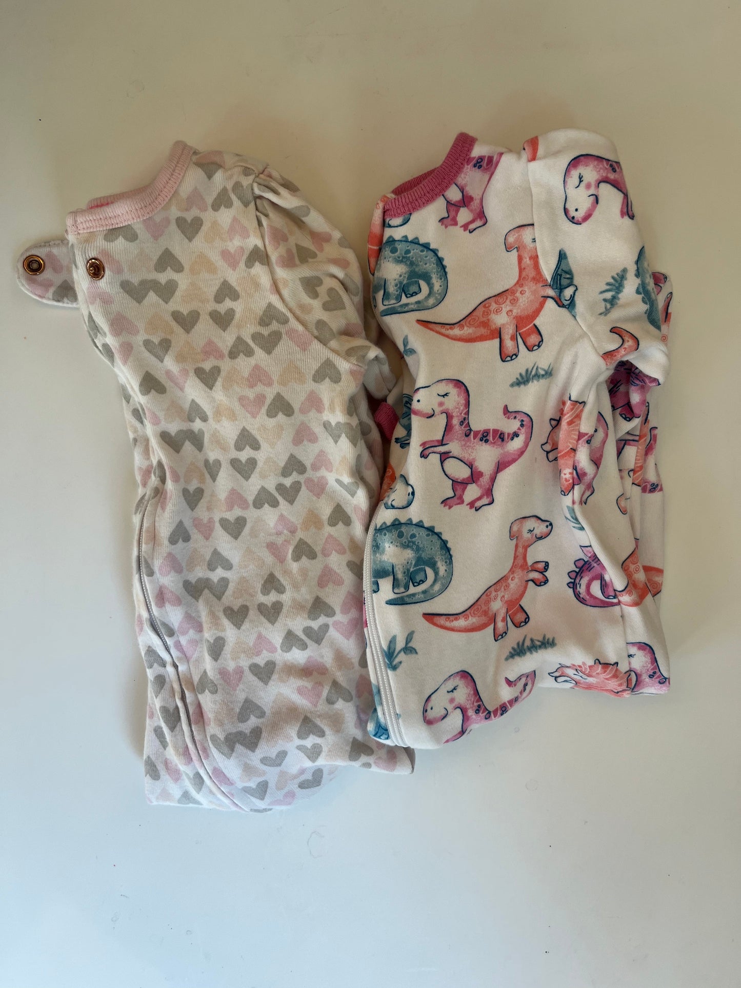 Seller #20 3-6 mo footed sleepers
