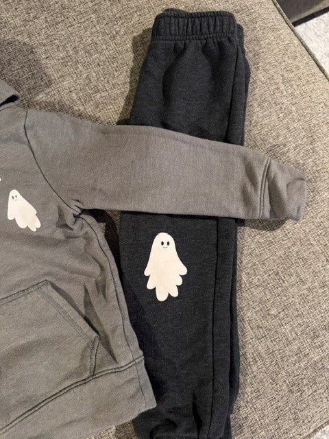 Seller #179 | Cat & Jack Ghost Sweatshirt & Pants Set | Toddler 4T