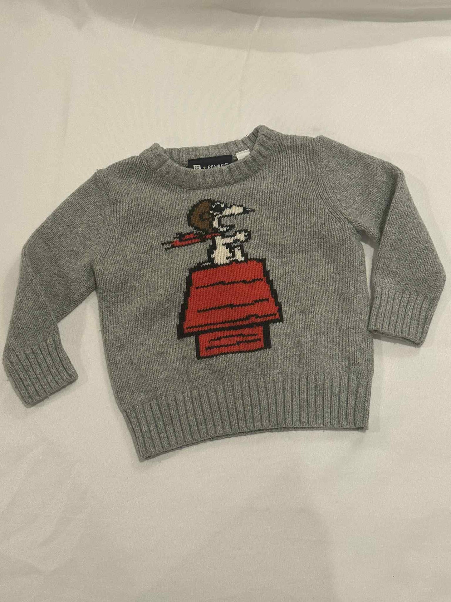 #149 18-24 month Baby Gap + Peanuts Knit Sweater
