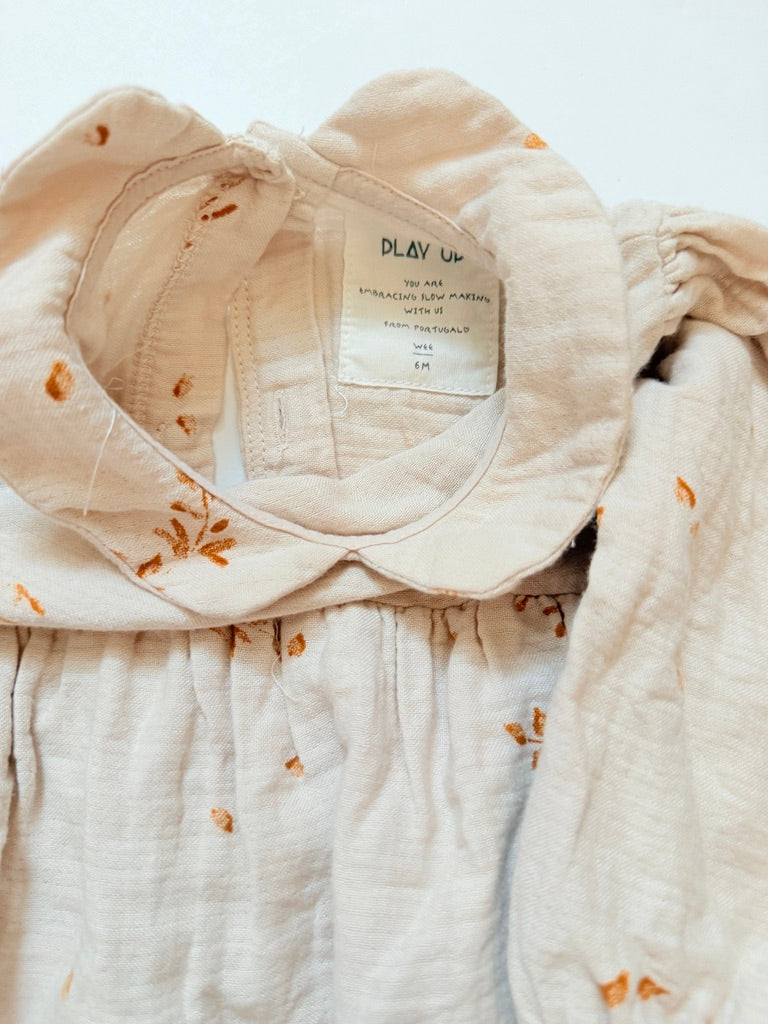 (#25) BUNDLE | pehr&PLAY UP | EUC | 6-9m | corduroy & peplum | 45227