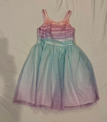 Seller #142 Girls size 8 Cat & Jack Rainbow Sparkle Dress