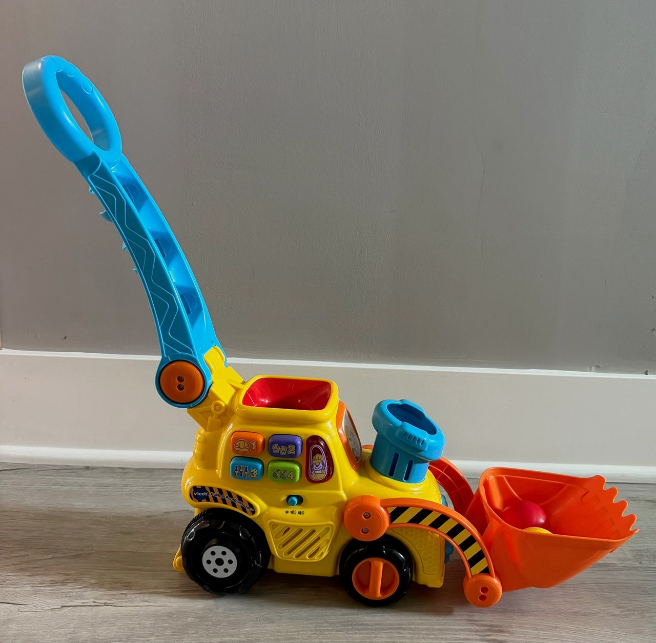 #42 Vtech Push and Pop Bulldozer