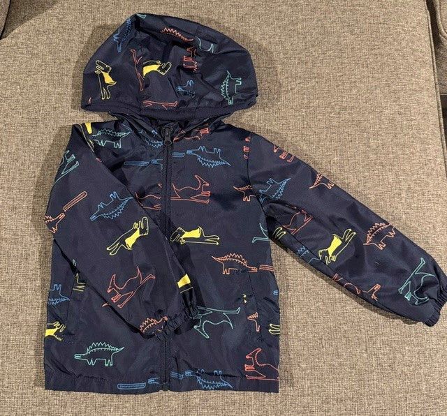 Seller #179 | Okie Dokie Dinosaur Zip Up Jacket | Toddler 4T