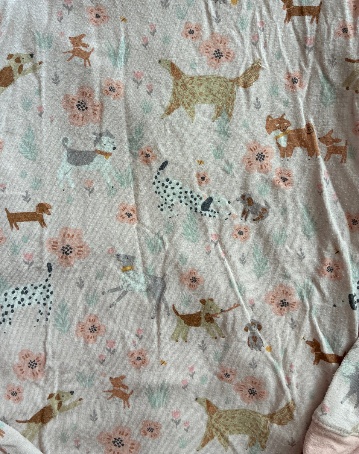 Seller 76 Angel Dear Puppy Bamboo Pajamas Size 8