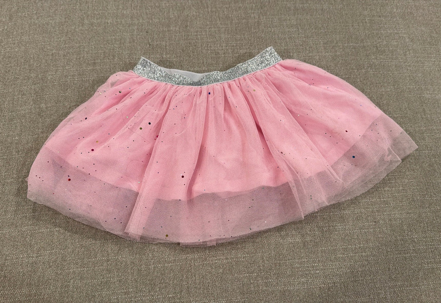 #145 Sweet Wink Pink Glitter tutu Girls 1-2T EUC