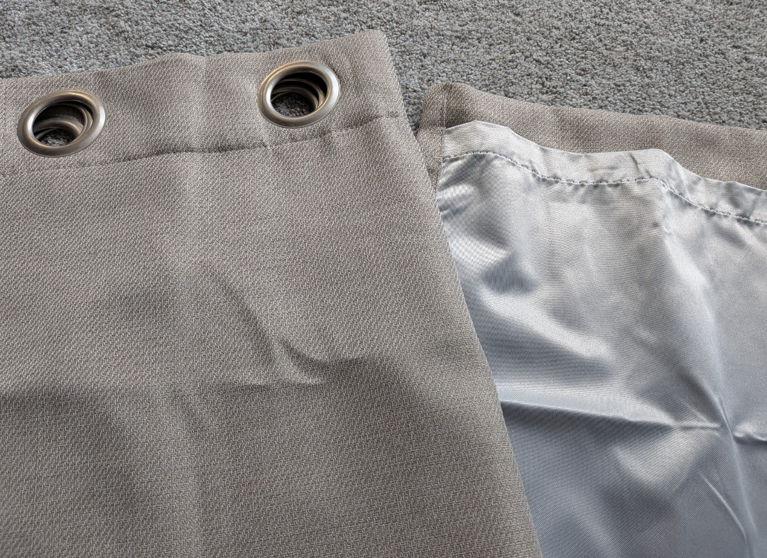 #17 Tan Blackout Curtains