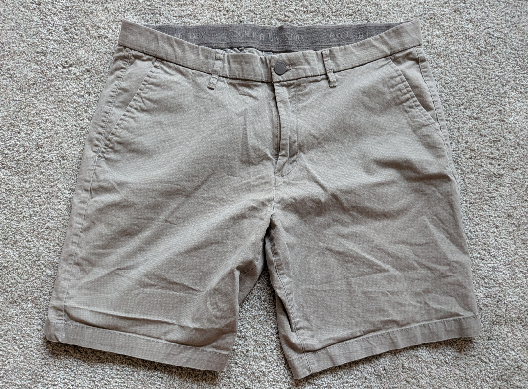 #17 English Laundry, grey shorts men's size 34