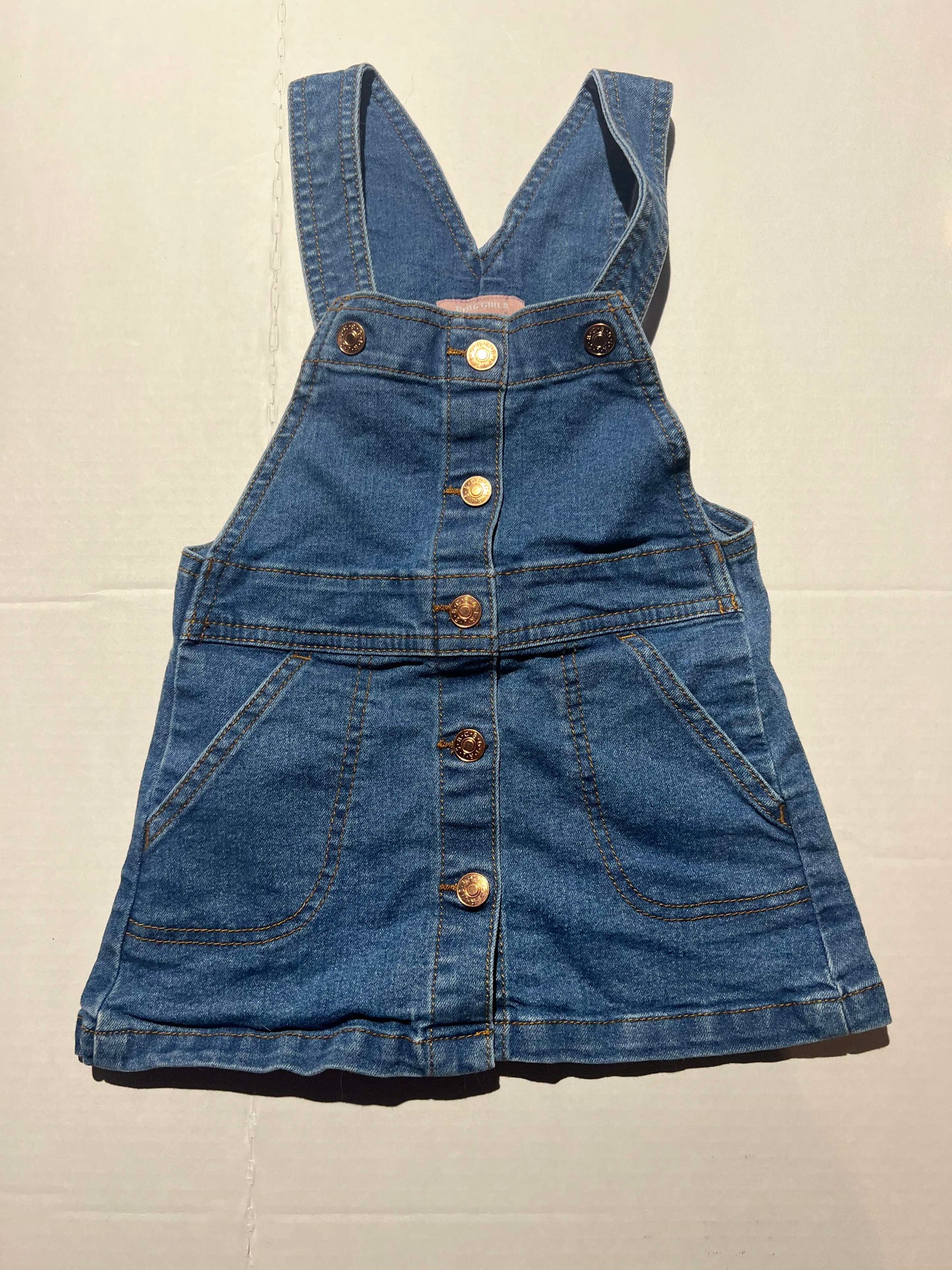 #82 Girls 3T BCBG Overall dress