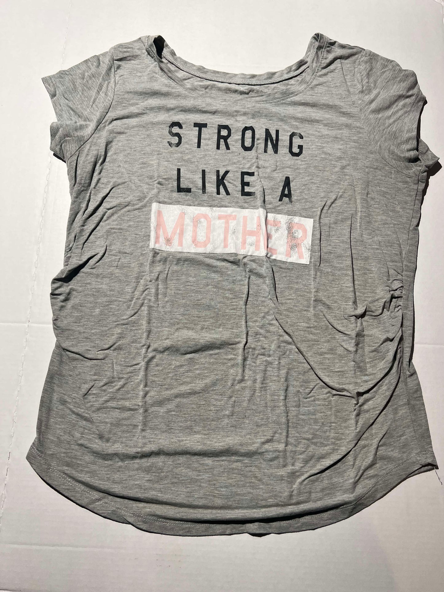 #98 Maternity Greyson Threads XL Strong Like A Mother Tee