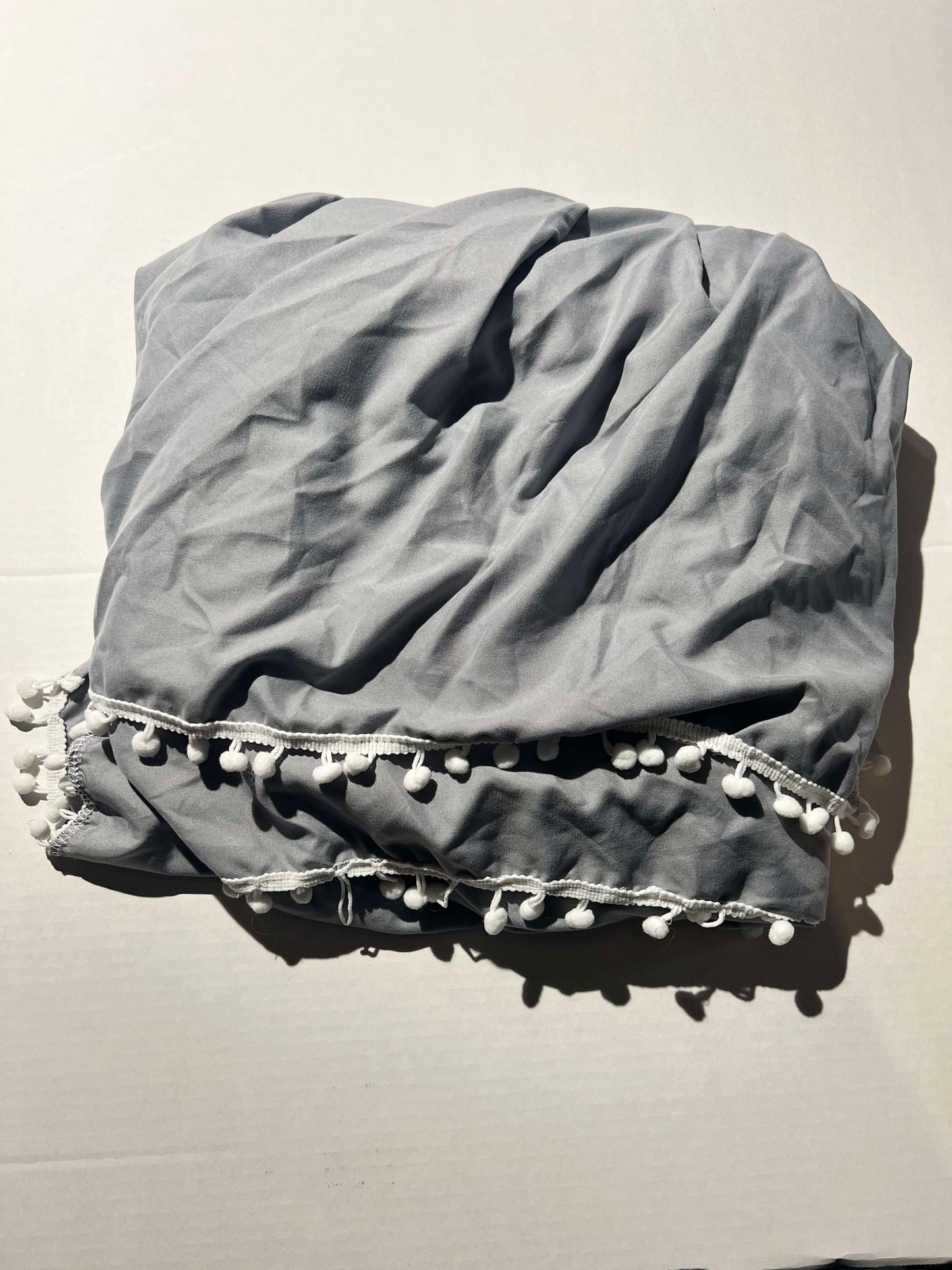 #98 Crib Skirt with Tassels