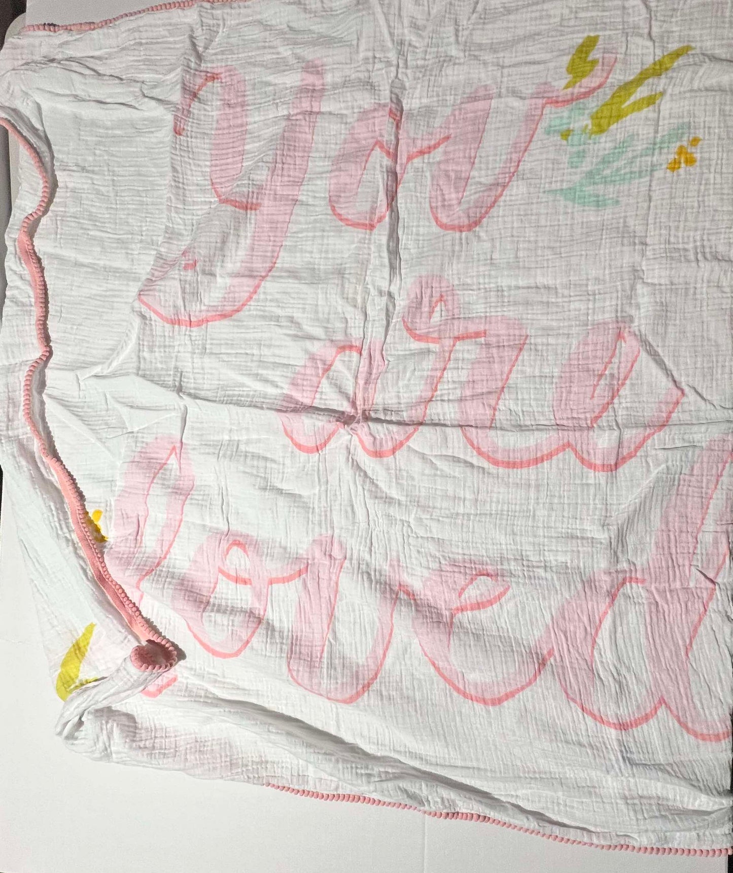 #98 Muslin Receiving blanket