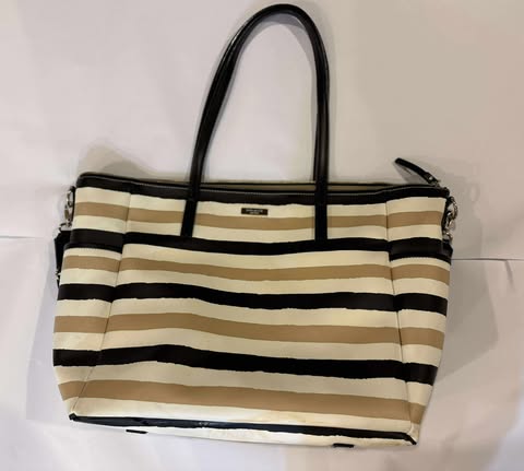 179 "Reduced" Kate Spade Striped Adaira Diaper Bag