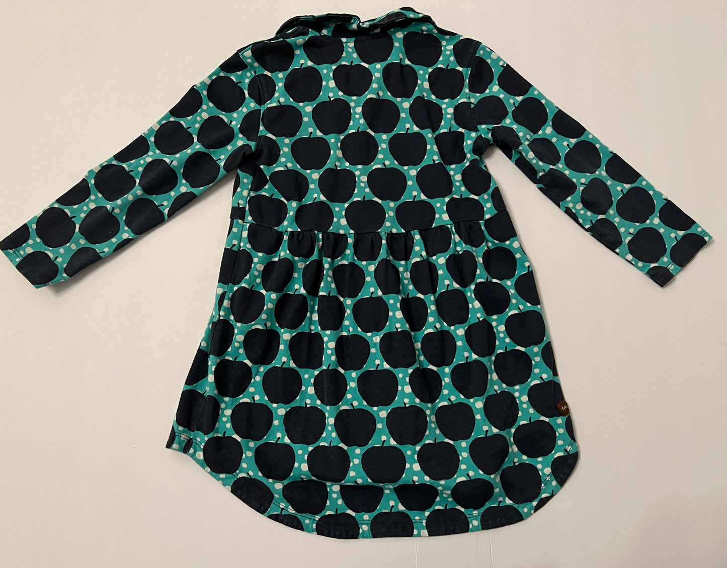 #180 Girls 4T GUC Tea Apple Dress