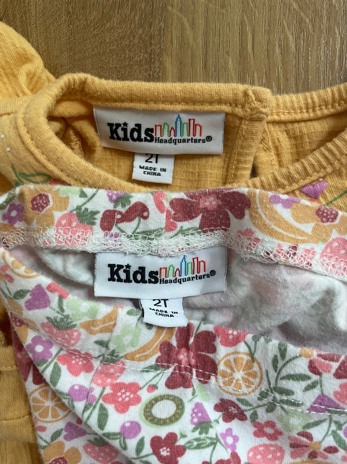 #6 - Girls Floral Outfit, 2T