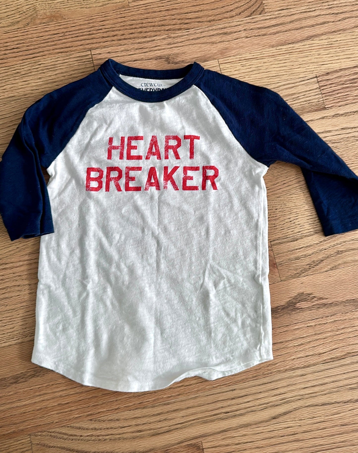 #108- Boys, J Crew, Heartbreaker Shirt- Size 4/5