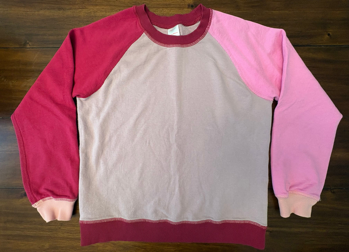 #197 Hanna Andersson Girls Size 12 Pink Crew Neck Sweatshirt