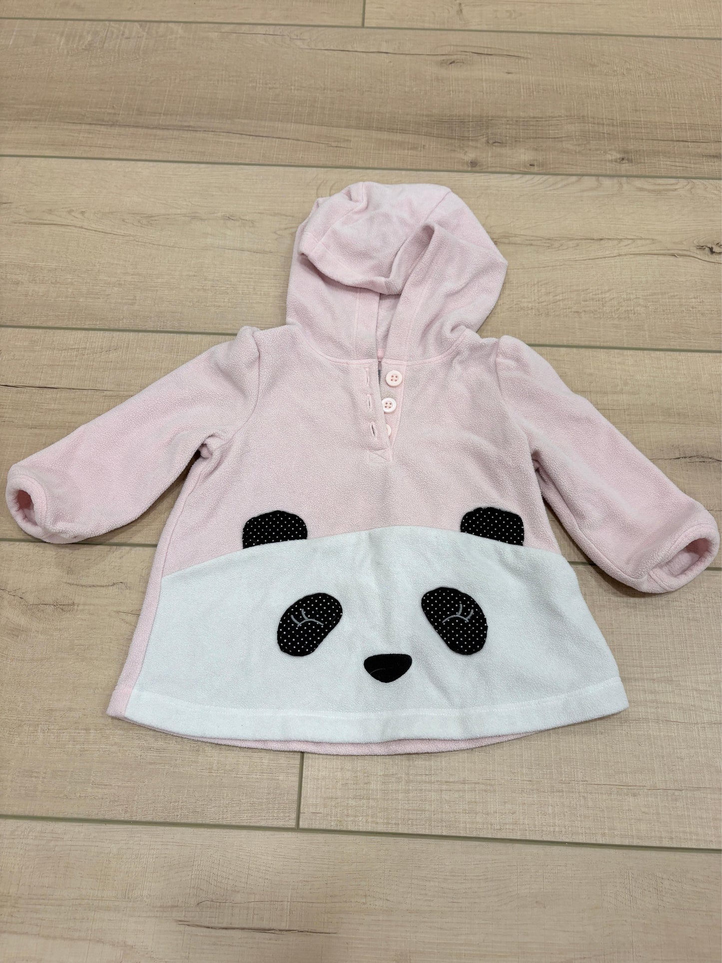 #37 3-6M Girls Child of Mine Panda Fleece Sweatshirt