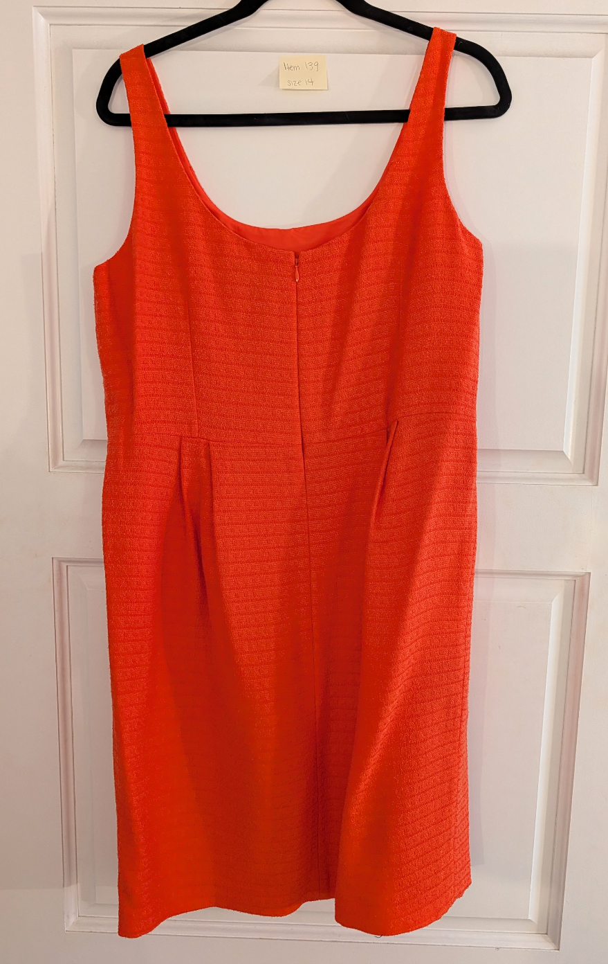 *Reduced* Seller 97, Ann Taylor Women's Orange Cocktail Dress, Women's, size 14 (item 139)