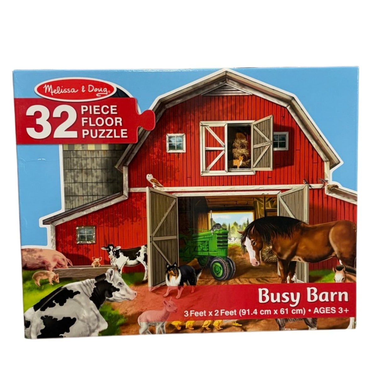 #88 Melissa and Doug Busy Barn Puzzle