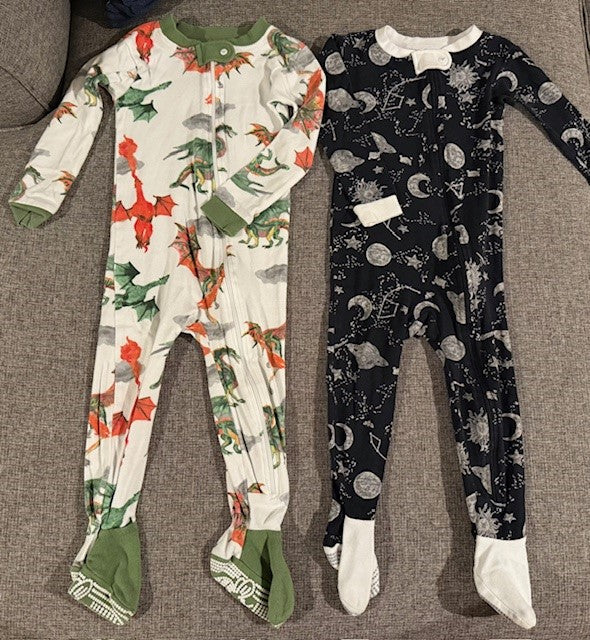 Seller #79 | Burt's Bees Footie Pajamas (2) | Toddler 24mo REDUCED