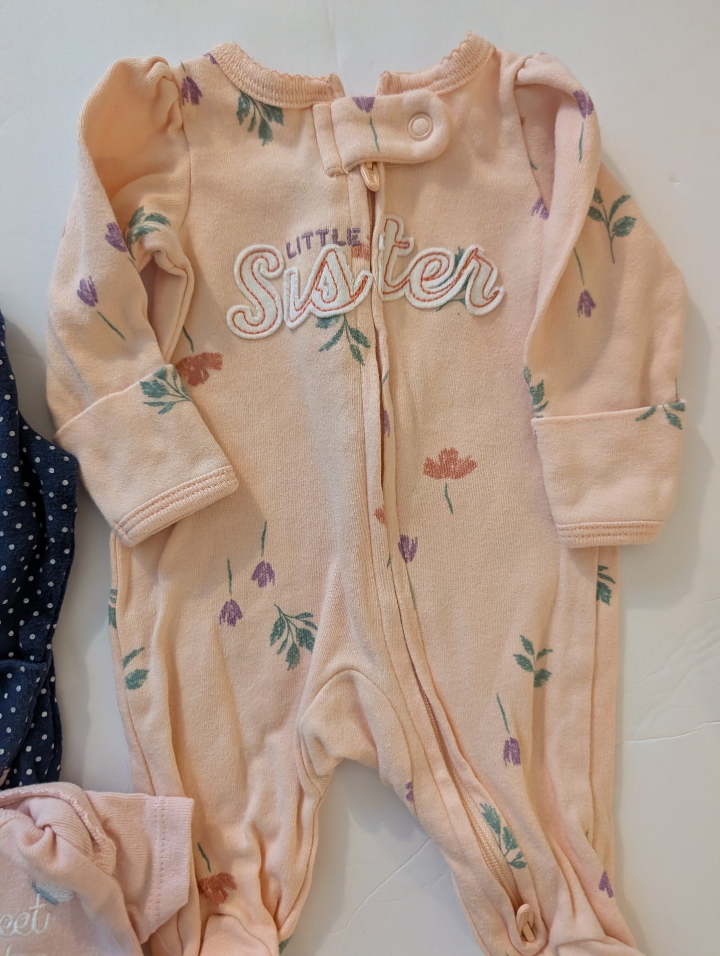 Seller 97, Carter's Little Sister Bundle, baby girl size Preemie (item 207)