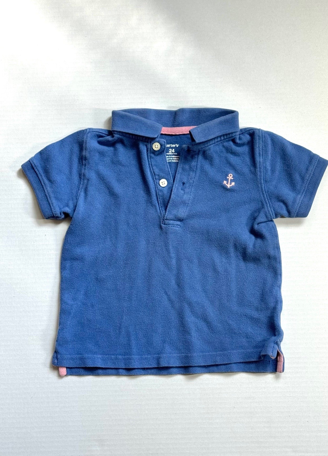 Seller 126 - Carter's Boys 24 Month Blue Polo