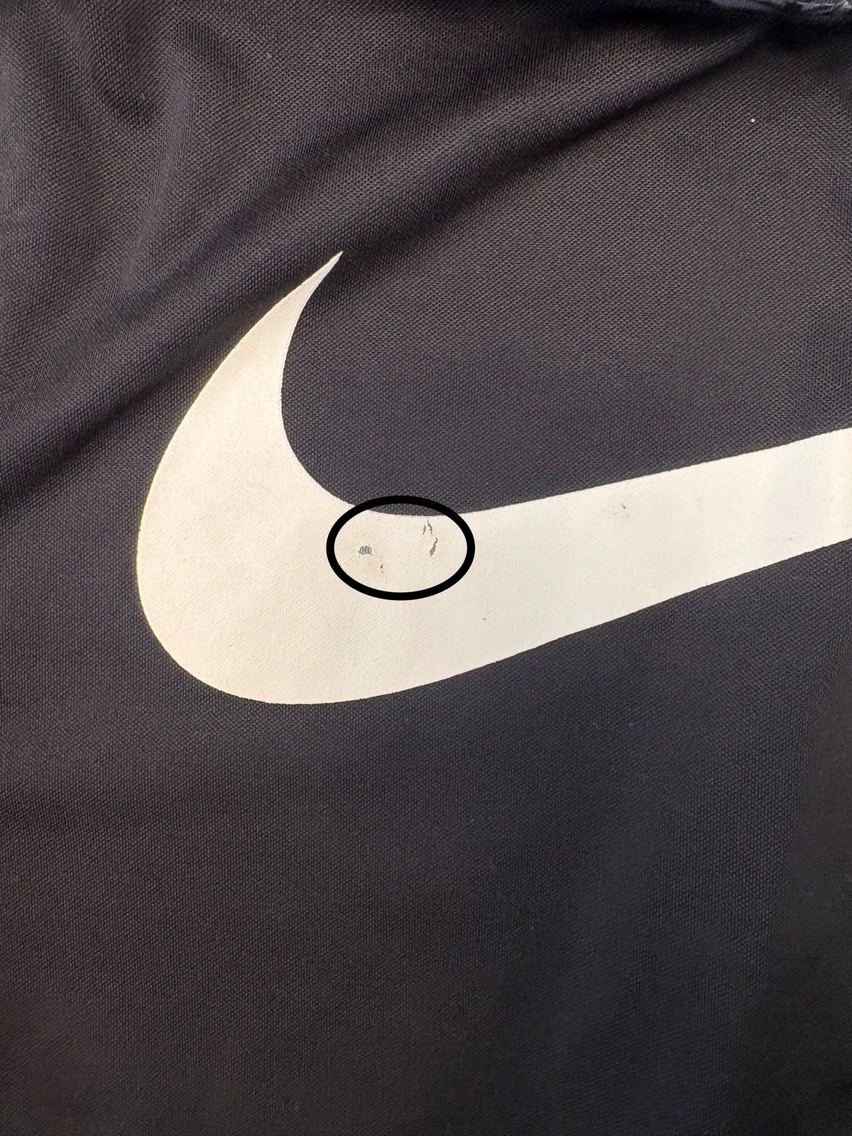 #197 Nike Boys Size 10-12 (L) Black Dri Fit Hoodie
