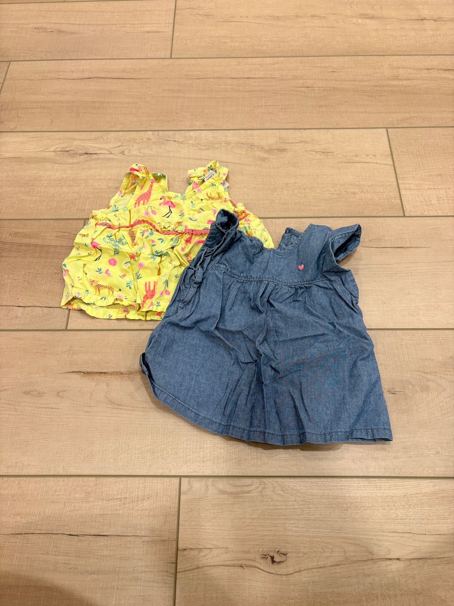 #37 REDUCED-9M Girls Carter's Shirts
