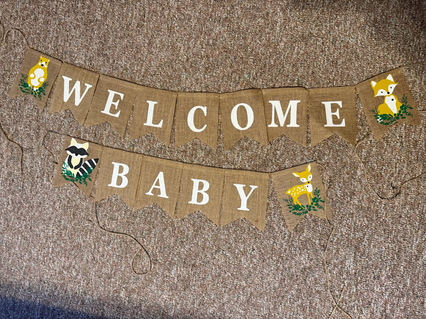 Seller #12 Welcome Baby Sign